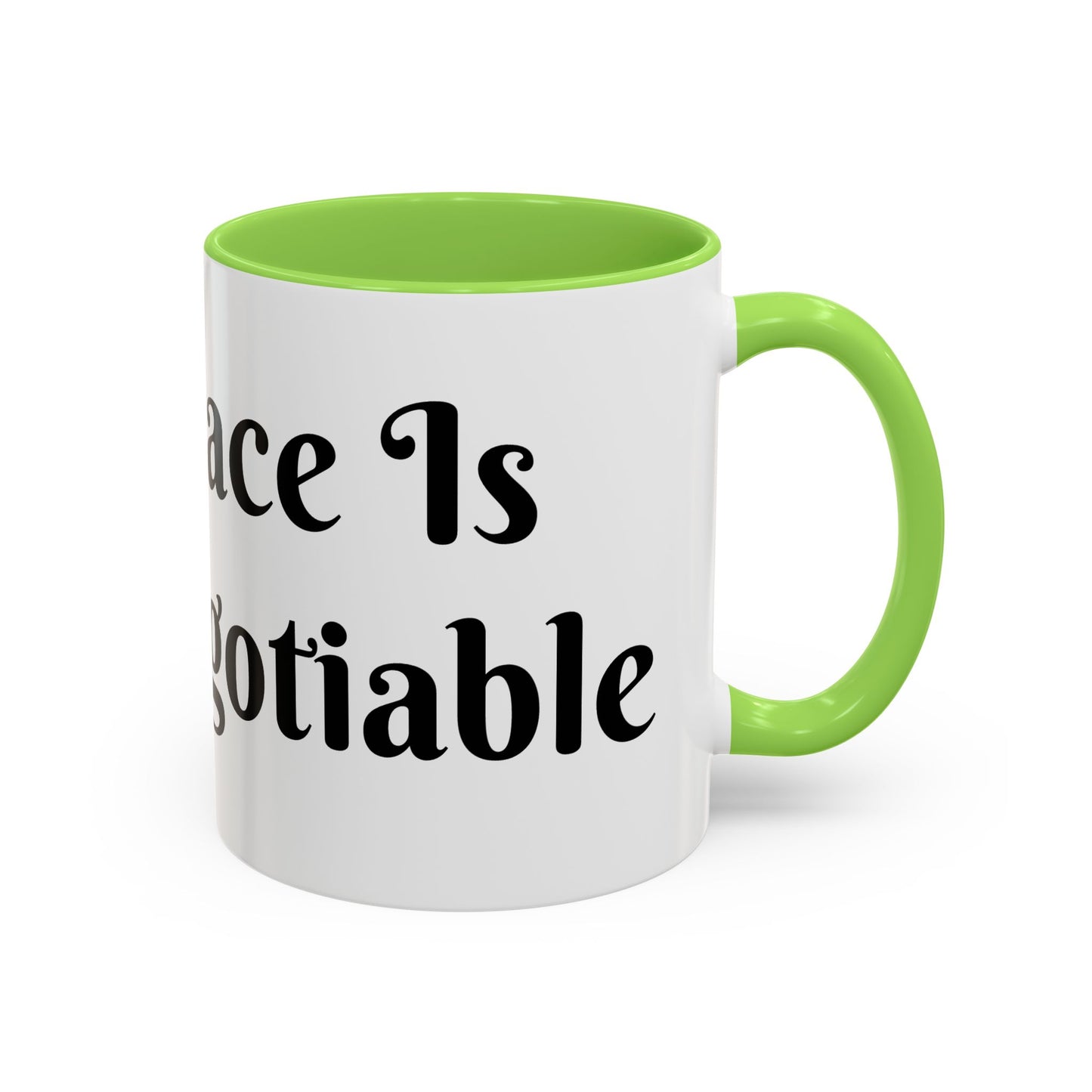 My Peace is Non-Negotiable Mug Perfect for Coffee Lovers