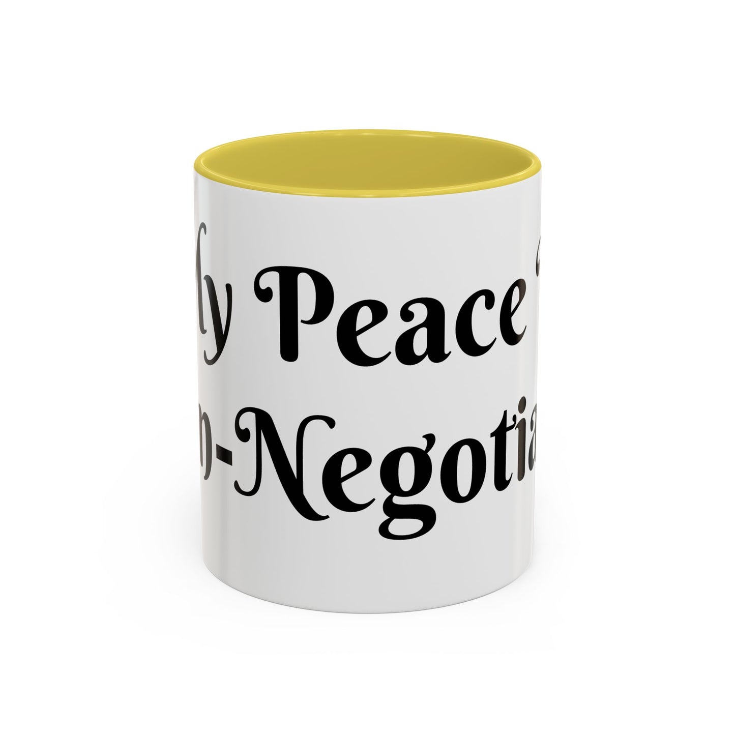 My Peace is Non-Negotiable Mug Perfect for Coffee Lovers