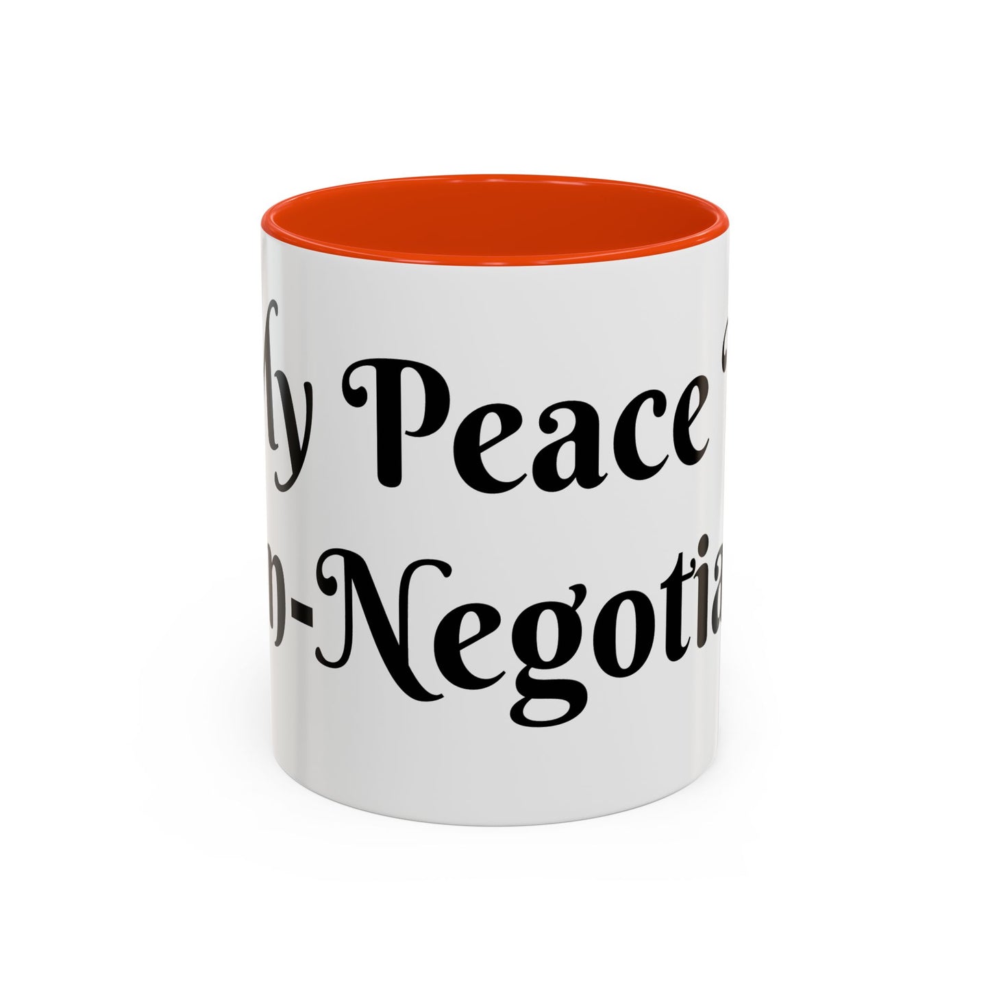 My Peace is Non-Negotiable Mug Perfect for Coffee Lovers