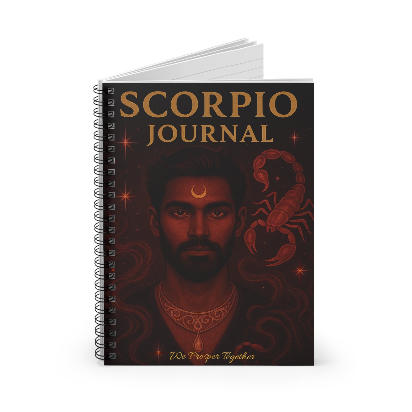 Scorpio Journal - Spiral Notebook