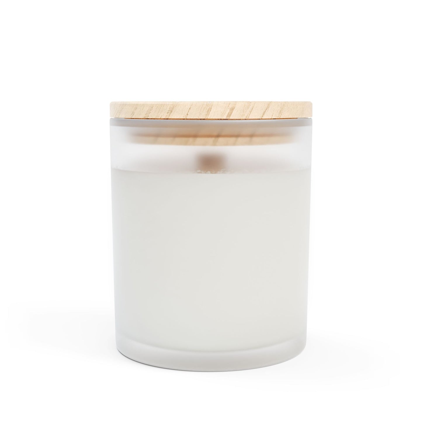 Self-Love Frosted Candle Coded for Personal Power
