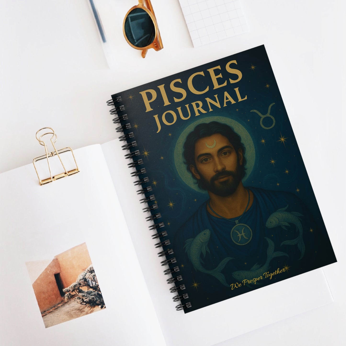 Pisces Journal - Spiral Notebook