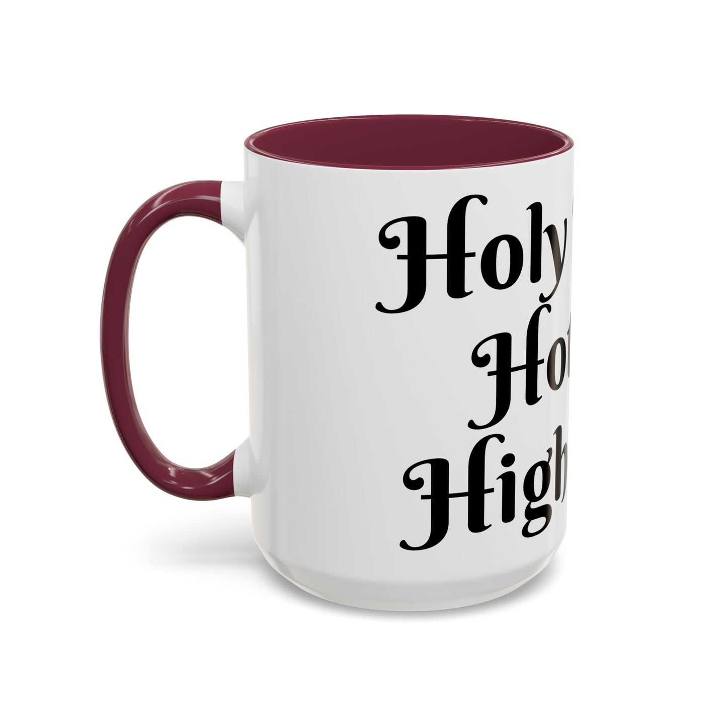 Holy Water, Hot Tea, Higher Self Mug for Hot Beverages, Motivational Coffee Cup, Gift for Self-Care, Relaxation, Daily Affirmations, Home Office Decor