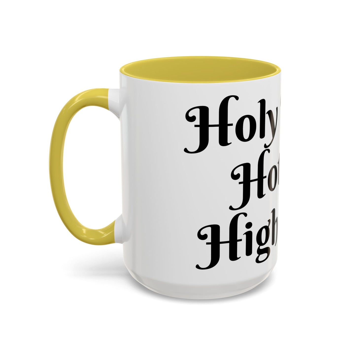 Holy Water, Hot Tea, Higher Self Mug for Hot Beverages, Motivational Coffee Cup, Gift for Self-Care, Relaxation, Daily Affirmations, Home Office Decor