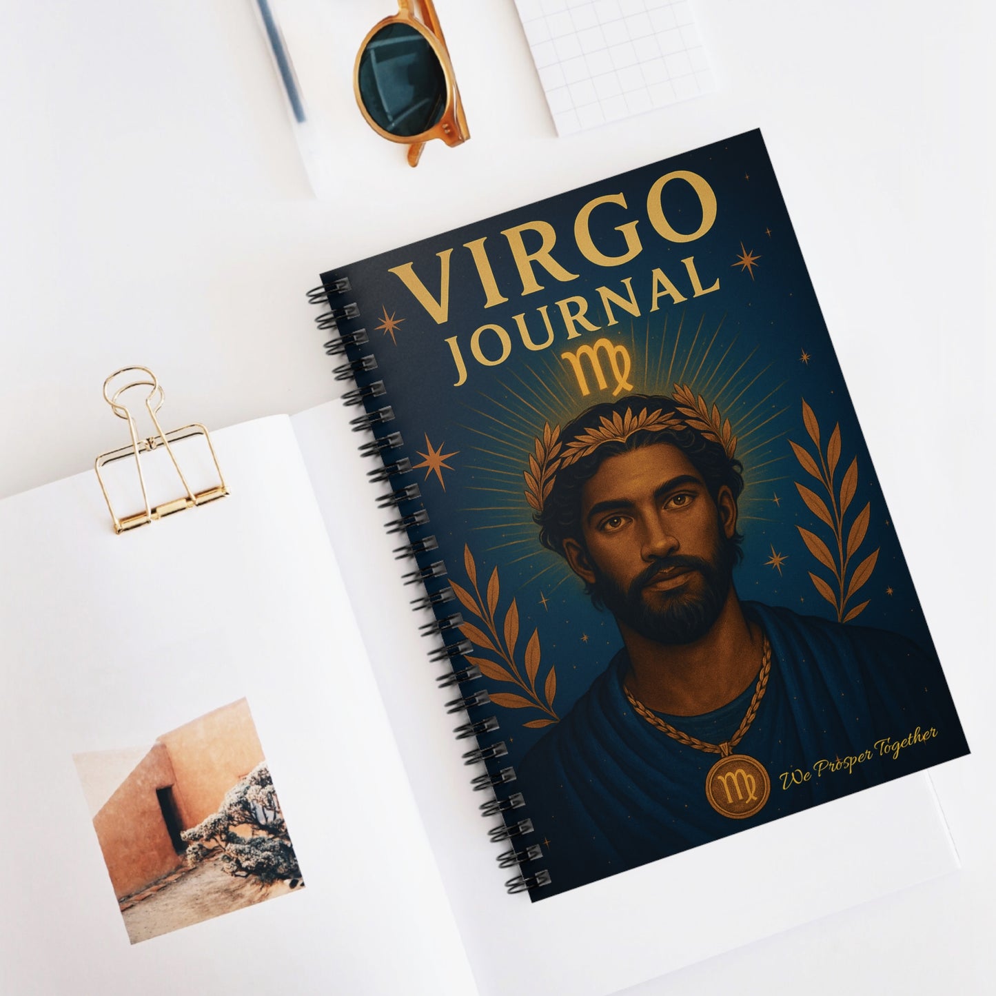 Virgo Journal - Spiral Notebook
