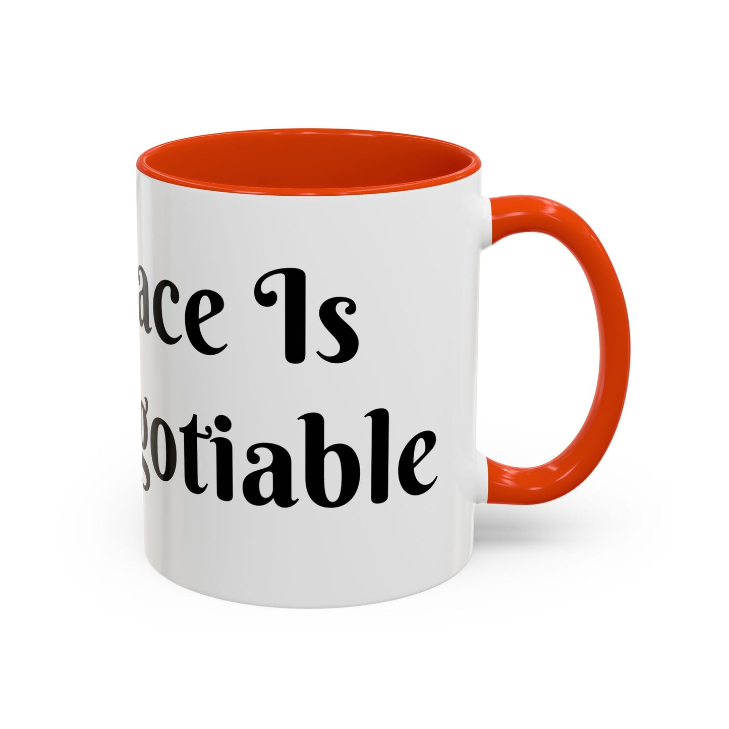 My Peace is Non-Negotiable Mug Perfect for Coffee Lovers