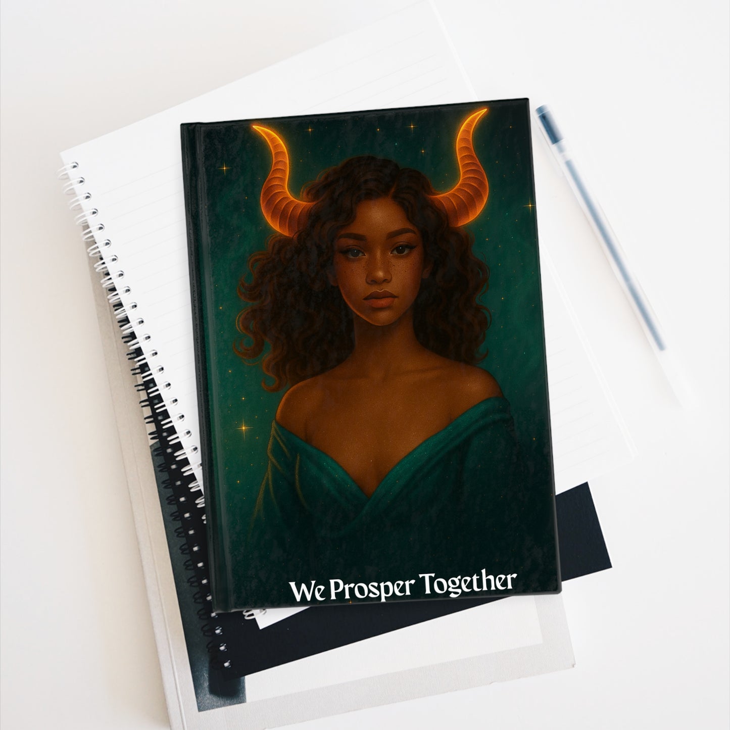 Empowered Spirit Journal – Celestial Ram Oracle Edition