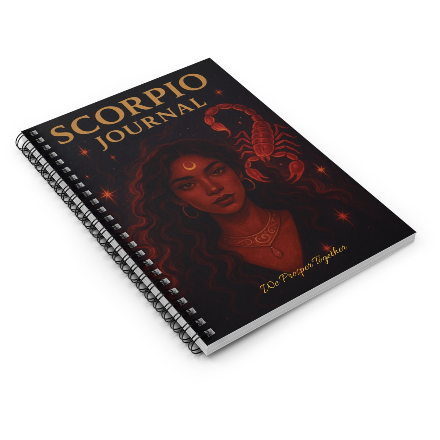 Scorpio Journal — Depth, Alchemy & Divine Transformation ♏🖤