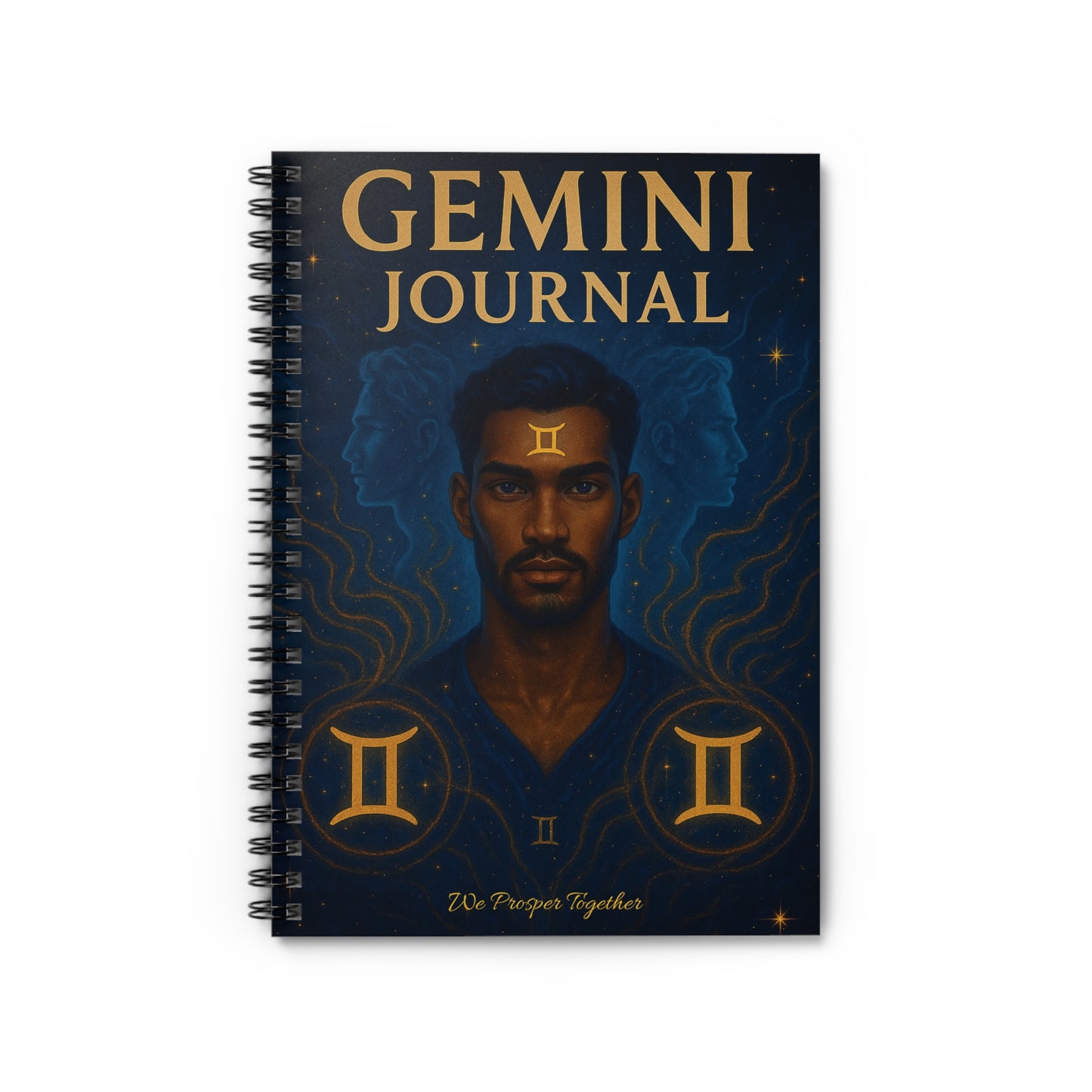 Gemini Journal - Ruled Line Spiral Notebook