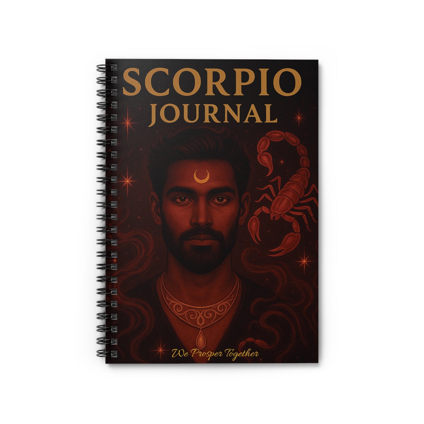Scorpio Journal - Spiral Notebook