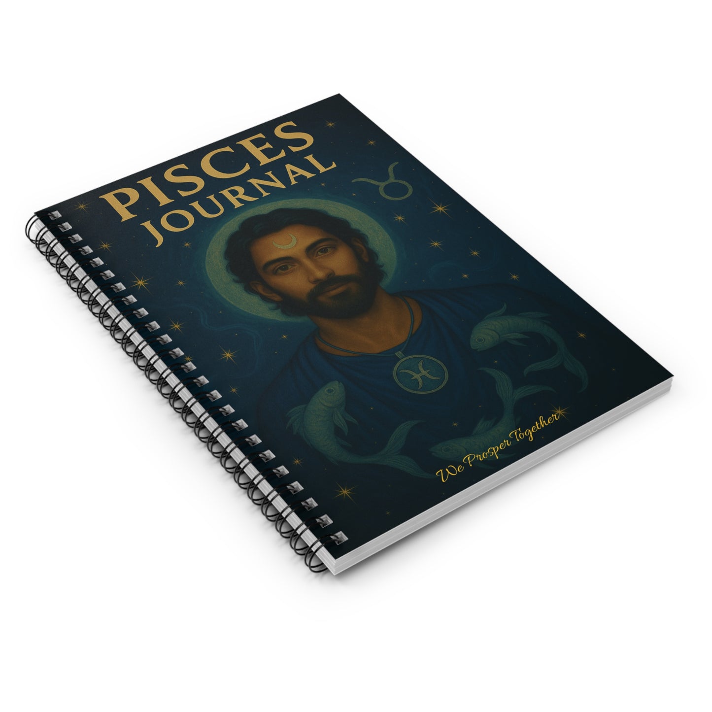 Pisces Journal - Spiral Notebook