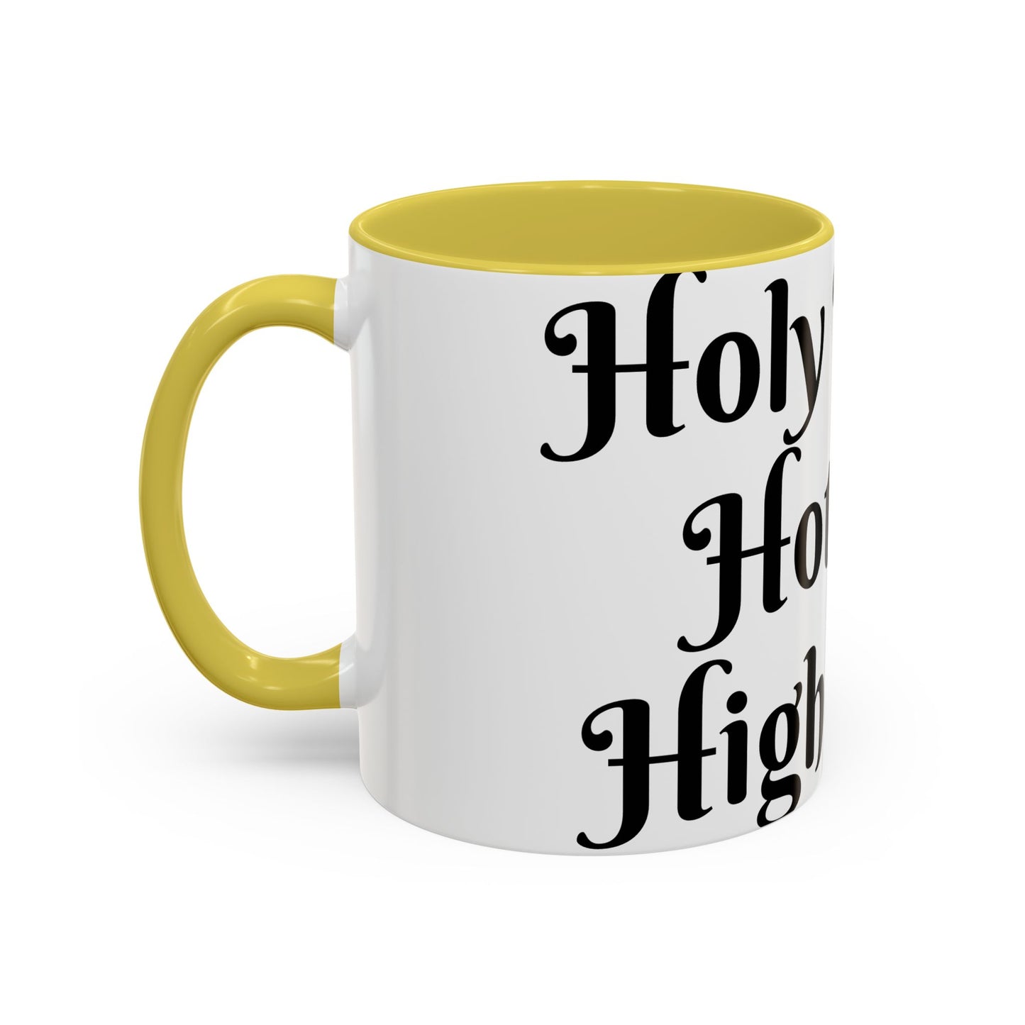 Holy Water, Hot Tea, Higher Self Mug for Hot Beverages, Motivational Coffee Cup, Gift for Self-Care, Relaxation, Daily Affirmations, Home Office Decor