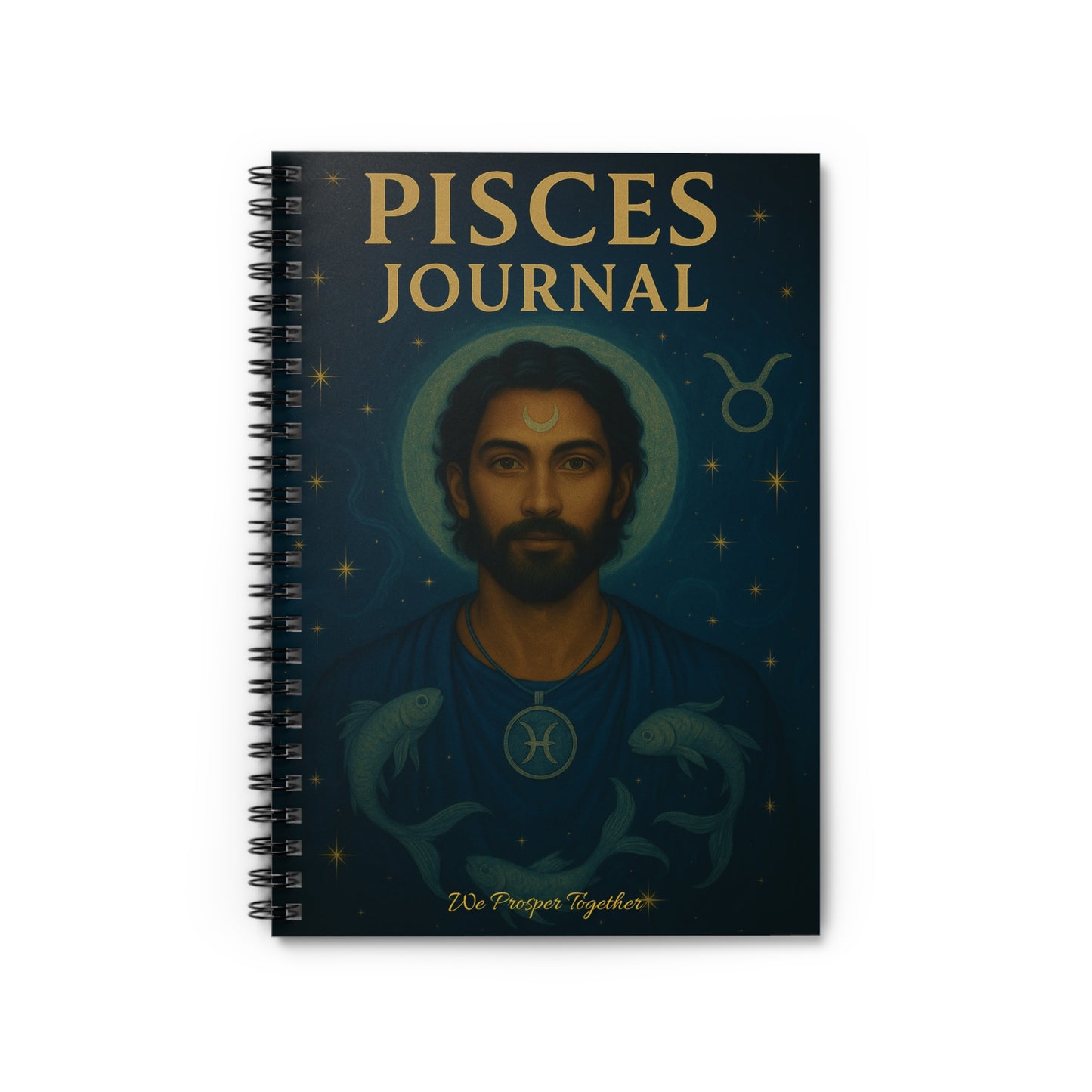 Pisces Journal - Spiral Notebook
