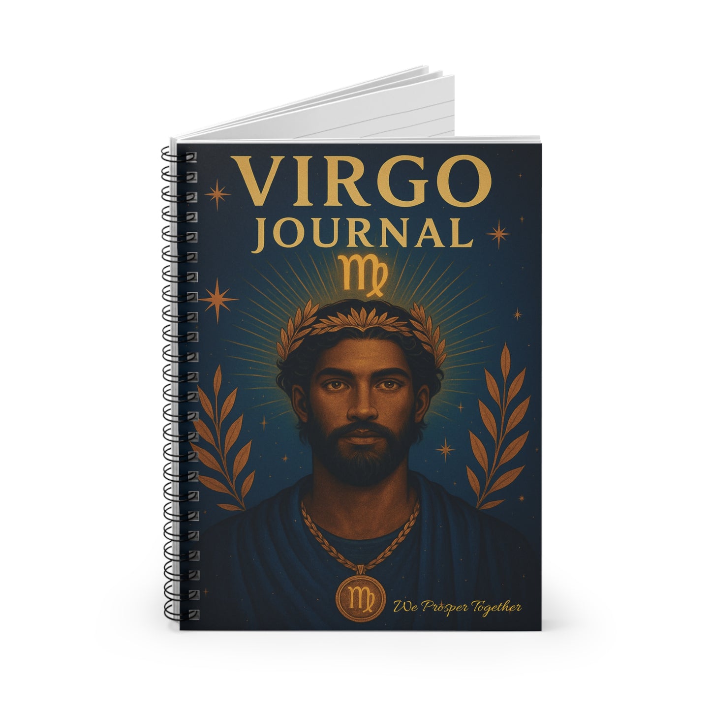 Virgo Journal - Spiral Notebook