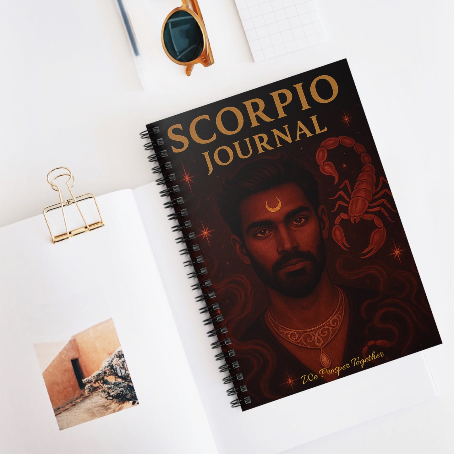 Scorpio Journal - Spiral Notebook