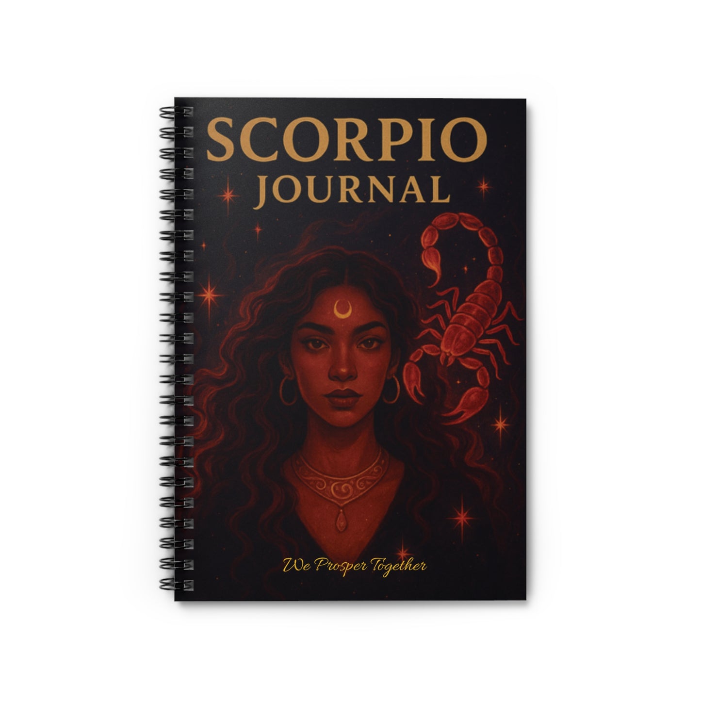 Scorpio Journal — Depth, Alchemy & Divine Transformation ♏🖤
