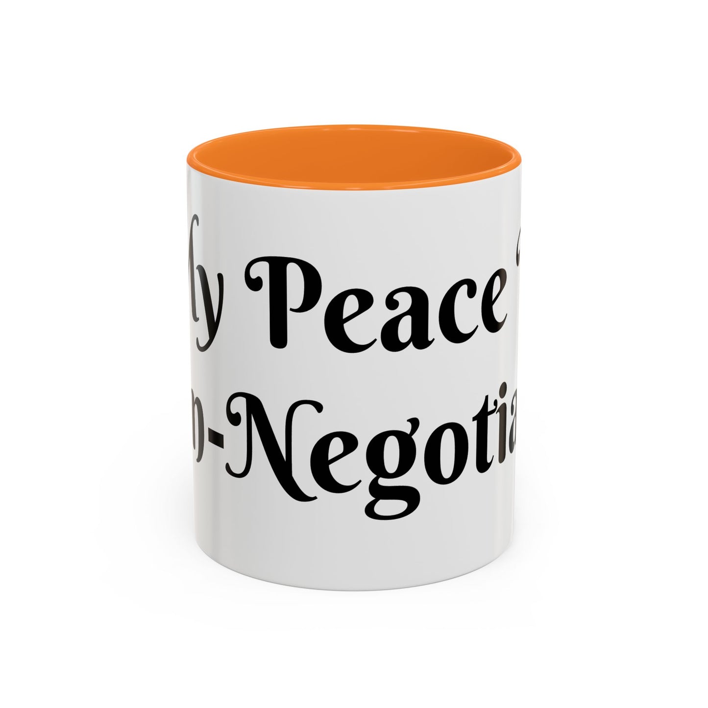 My Peace is Non-Negotiable Mug Perfect for Coffee Lovers