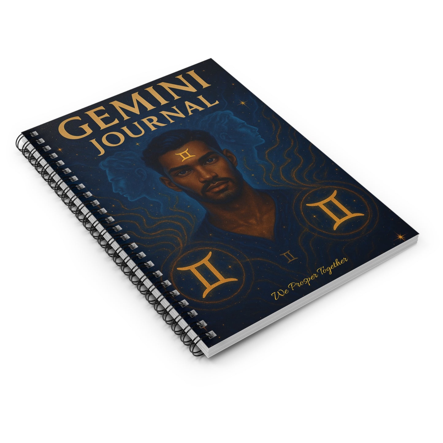 Gemini Journal - Ruled Line Spiral Notebook