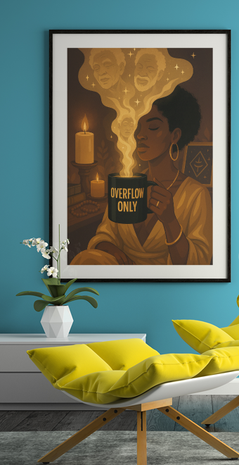 Overflow Only – Rolled Wall Art Poster