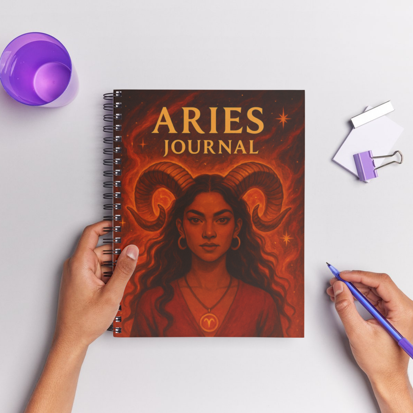 Aries Journal — Power Moves & Purpose-Driven Pages ♈🔥