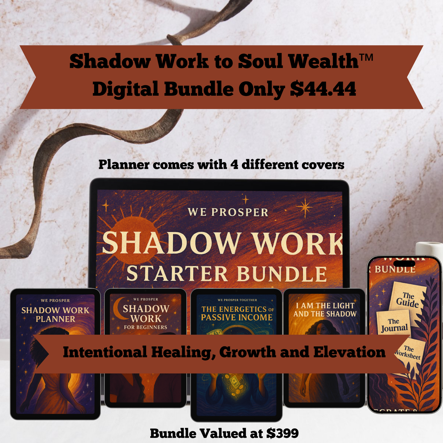 Shadow Work to Soul Wealth™ Digital Bundle