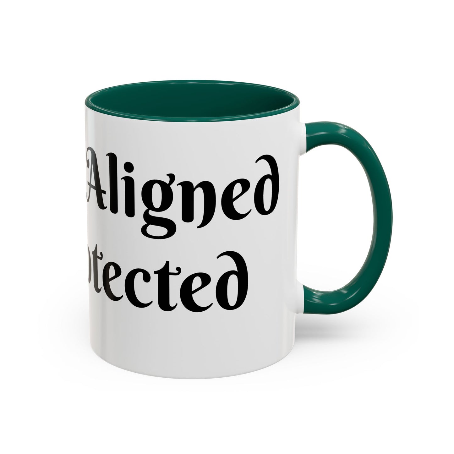 Divinely Aligned and Protected Mug Perfect for Coffee Lovers