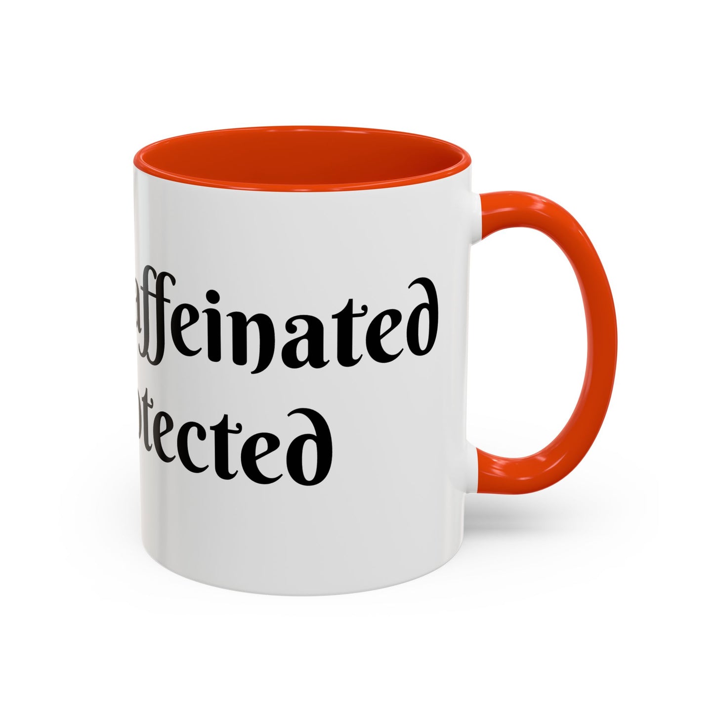 Divinely Caffeinated and Protected Mug Perfect for Coffee Lovers