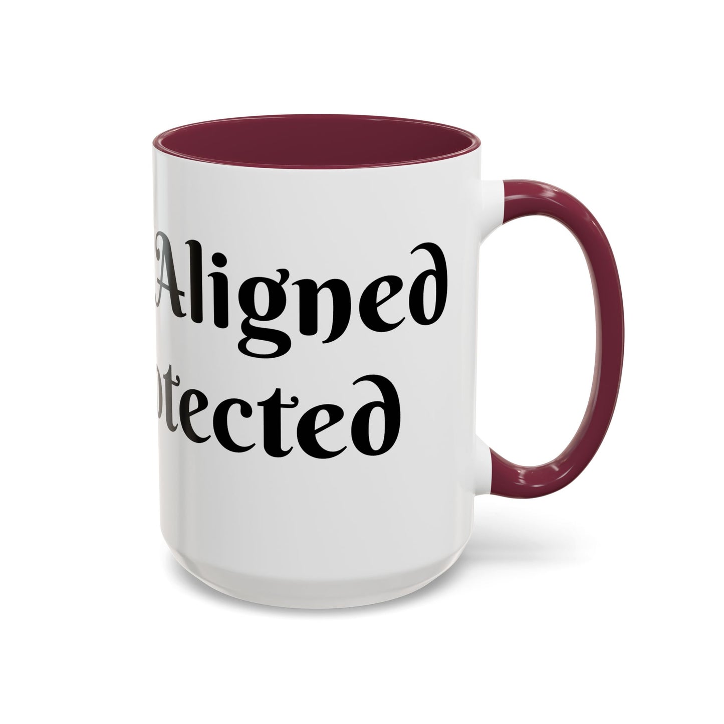 Divinely Aligned and Protected Mug Perfect for Coffee Lovers
