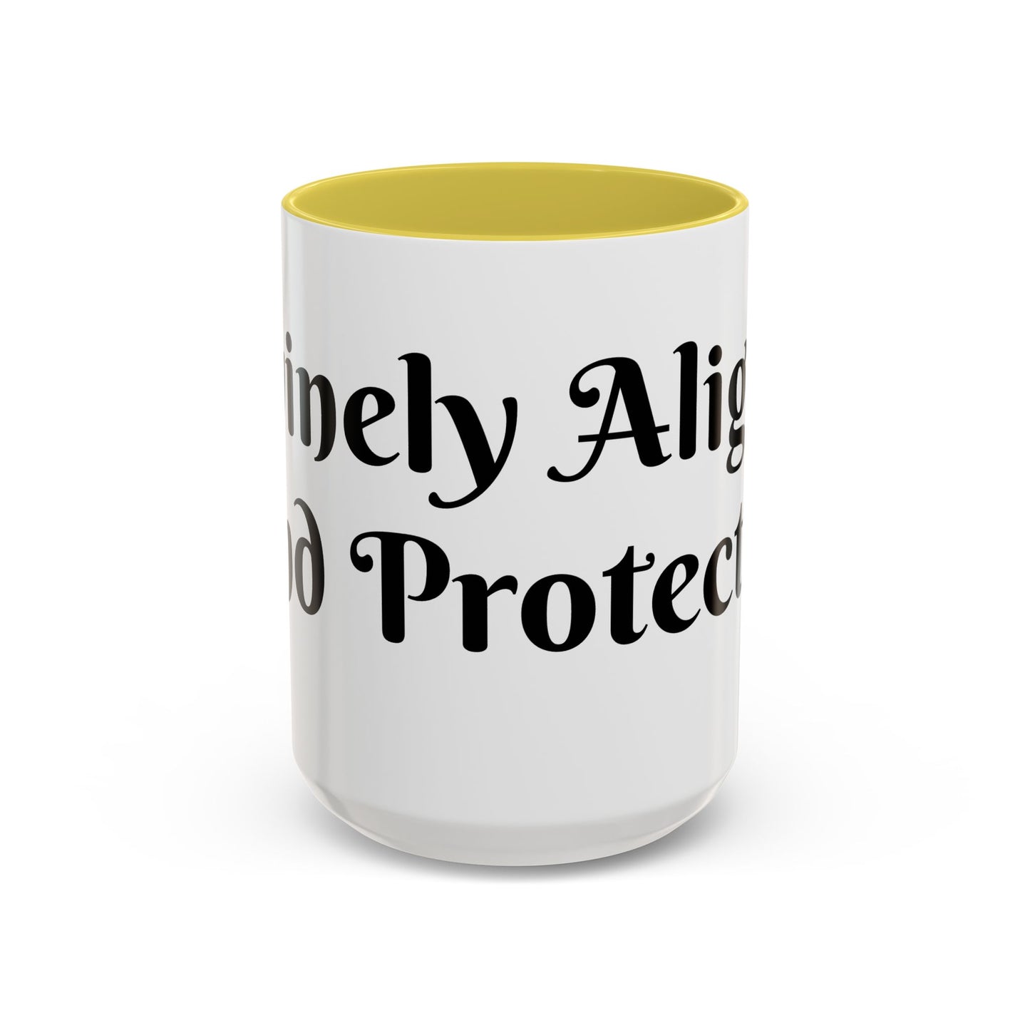 Divinely Aligned and Protected Mug Perfect for Coffee Lovers