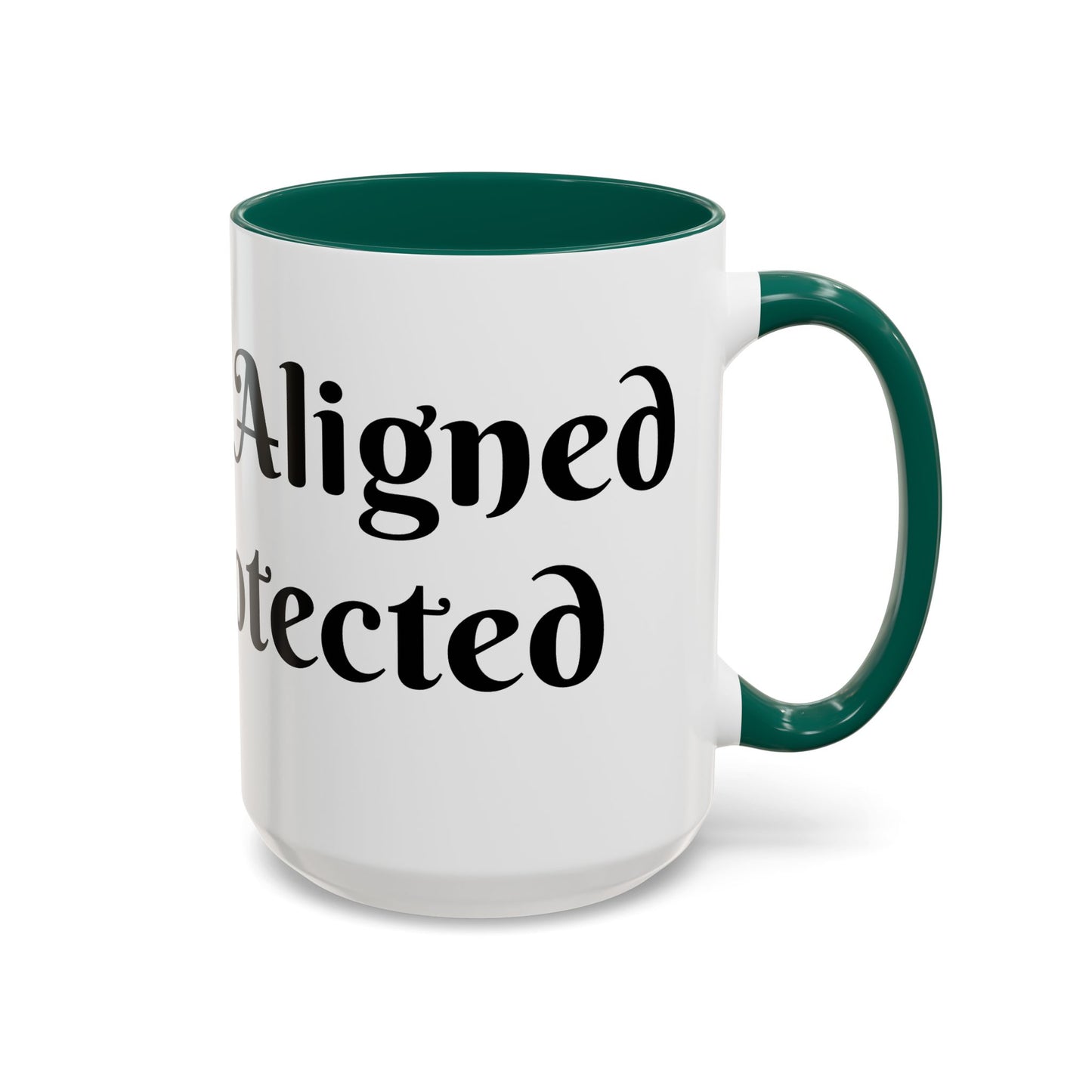 Divinely Aligned and Protected Mug Perfect for Coffee Lovers