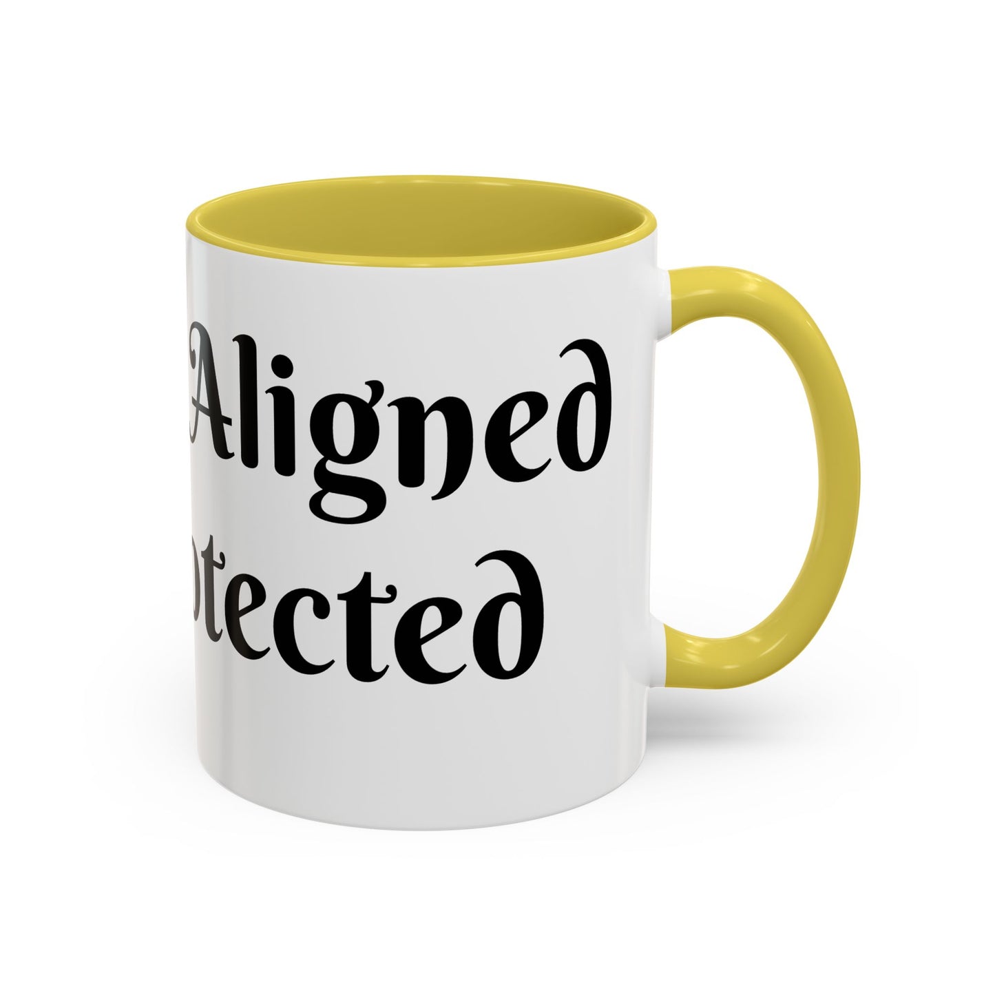 Divinely Aligned and Protected Mug Perfect for Coffee Lovers