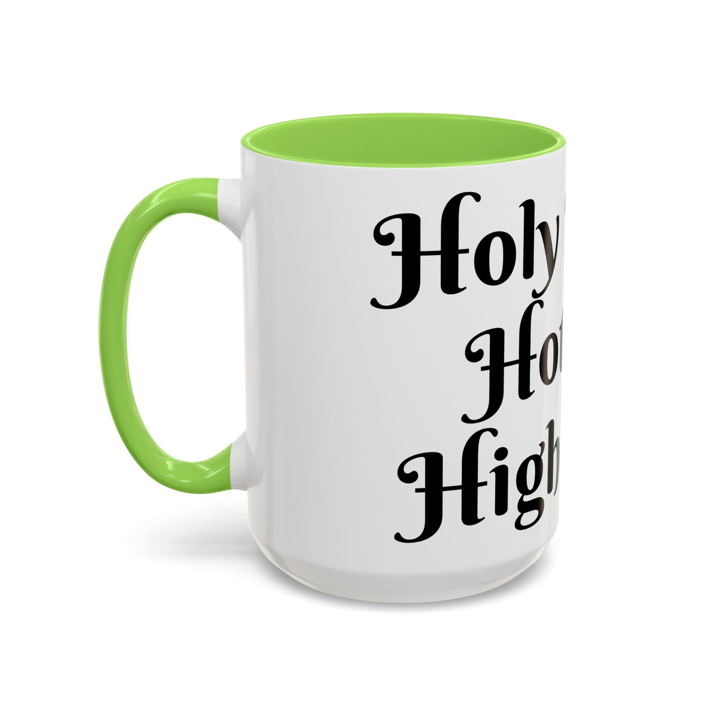 Holy Water, Hot Tea, Higher Self Mug for Hot Beverages, Motivational Coffee Cup, Gift for Self-Care, Relaxation, Daily Affirmations, Home Office Decor