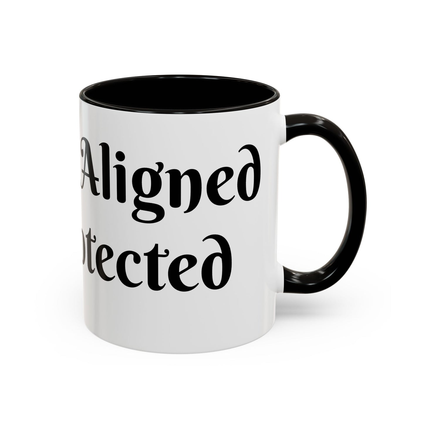 Divinely Aligned and Protected Mug Perfect for Coffee Lovers