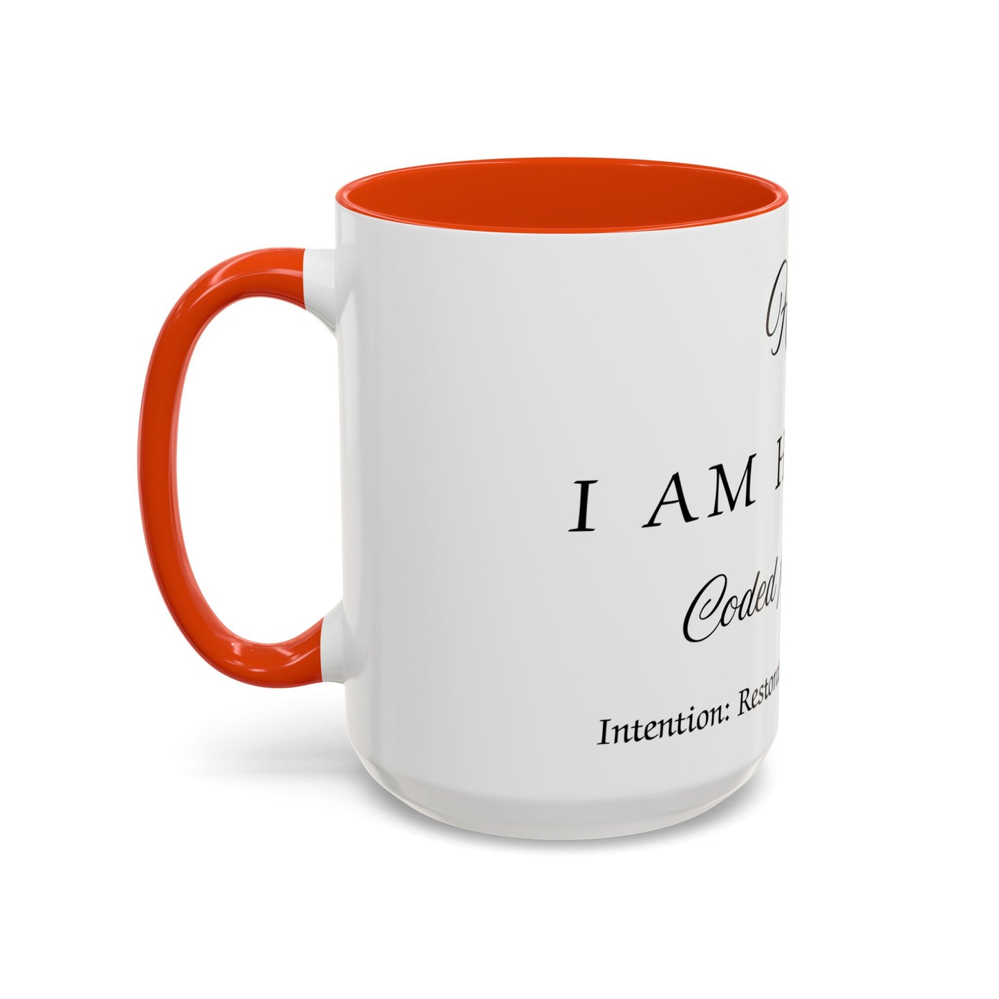 Health Intention Mug Affirmation For Health