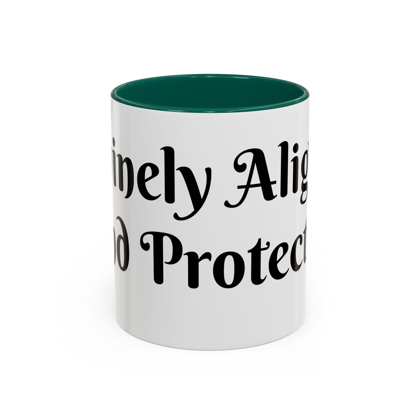 Divinely Aligned and Protected Mug Perfect for Coffee Lovers