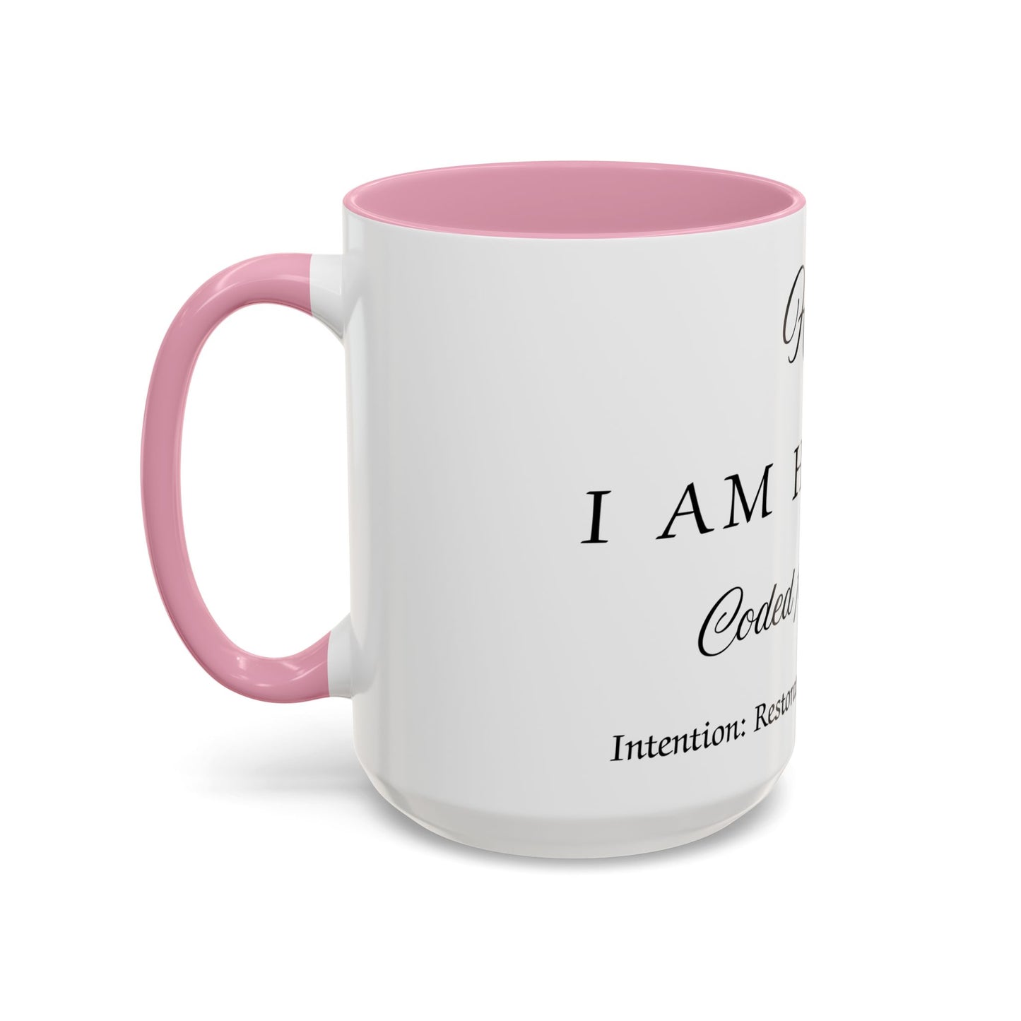 Health Intention Mug Affirmation For Health