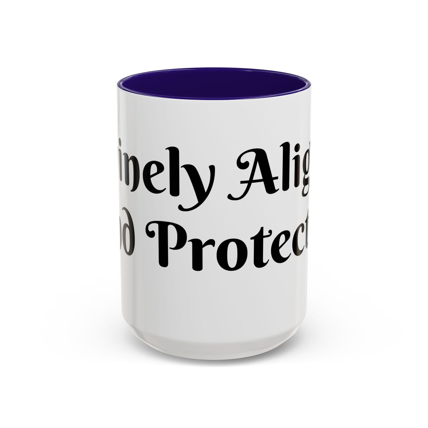Divinely Aligned and Protected Mug Perfect for Coffee Lovers