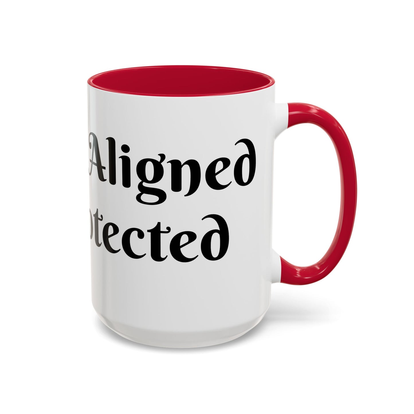 Divinely Aligned and Protected Mug Perfect for Coffee Lovers