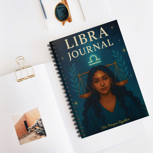 Libra Journal - Spiral Notebook