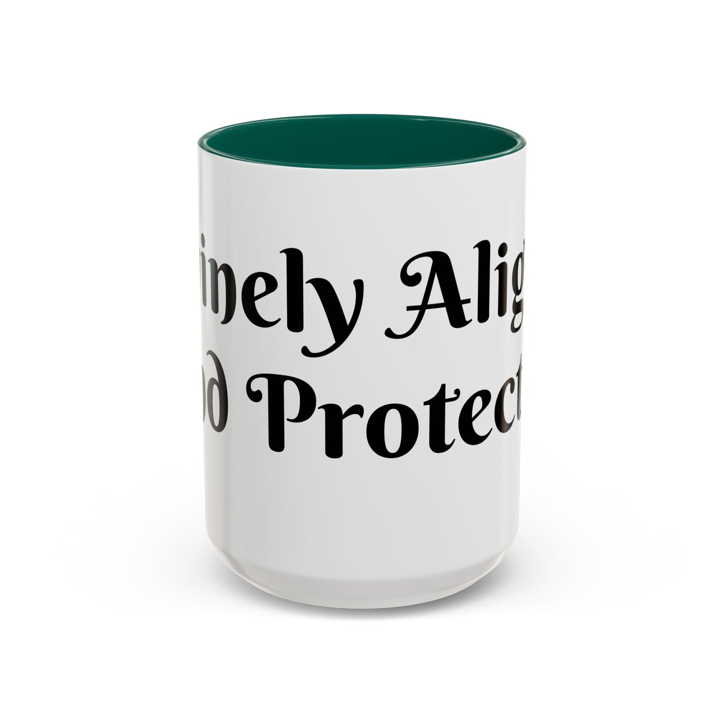 Divinely Aligned and Protected Mug Perfect for Coffee Lovers
