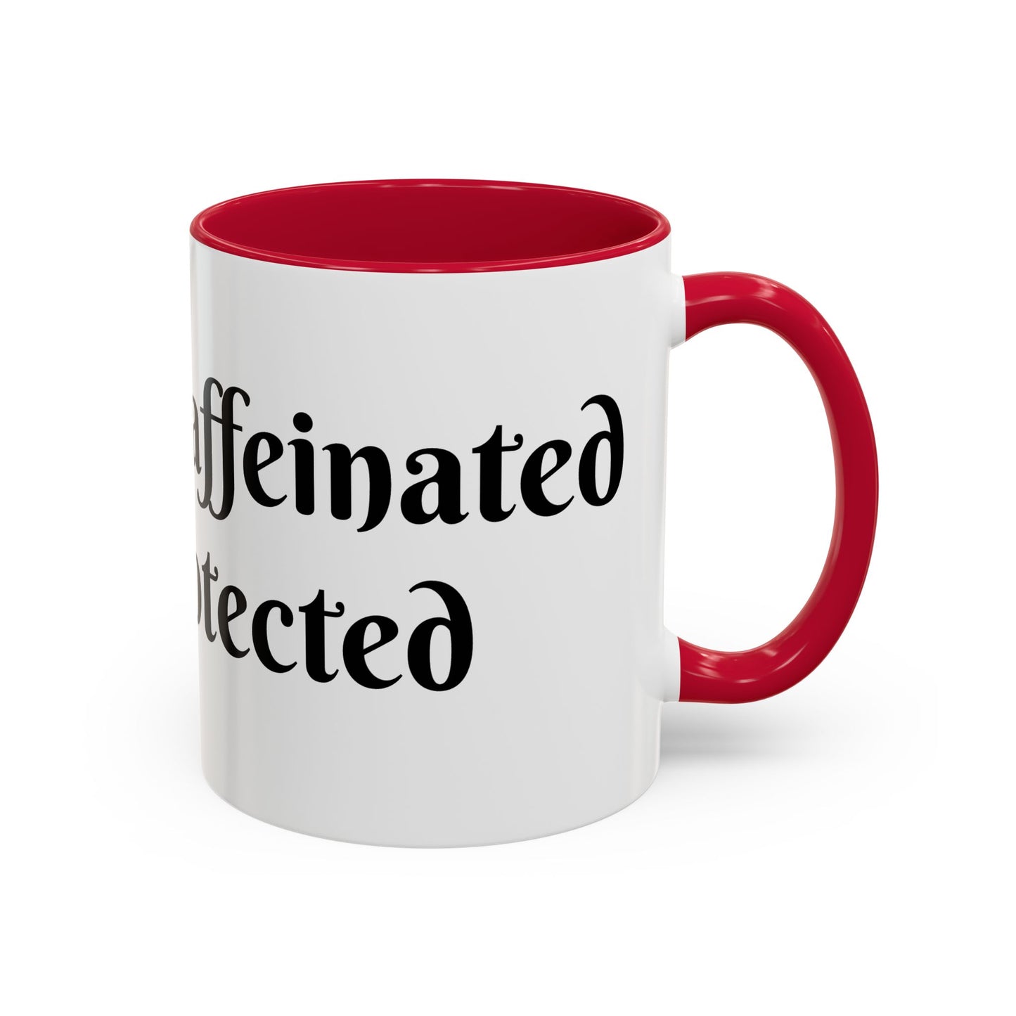 Divinely Caffeinated and Protected Mug Perfect for Coffee Lovers