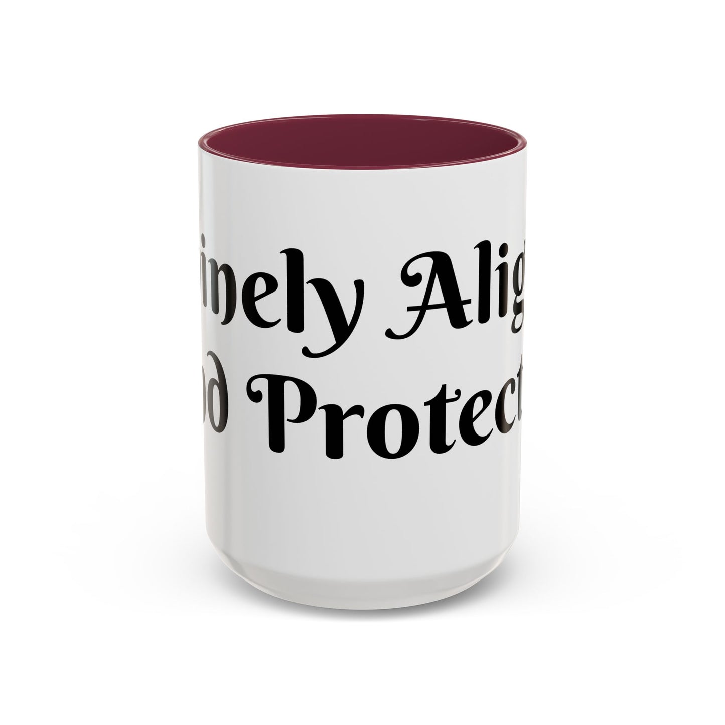 Divinely Aligned and Protected Mug Perfect for Coffee Lovers