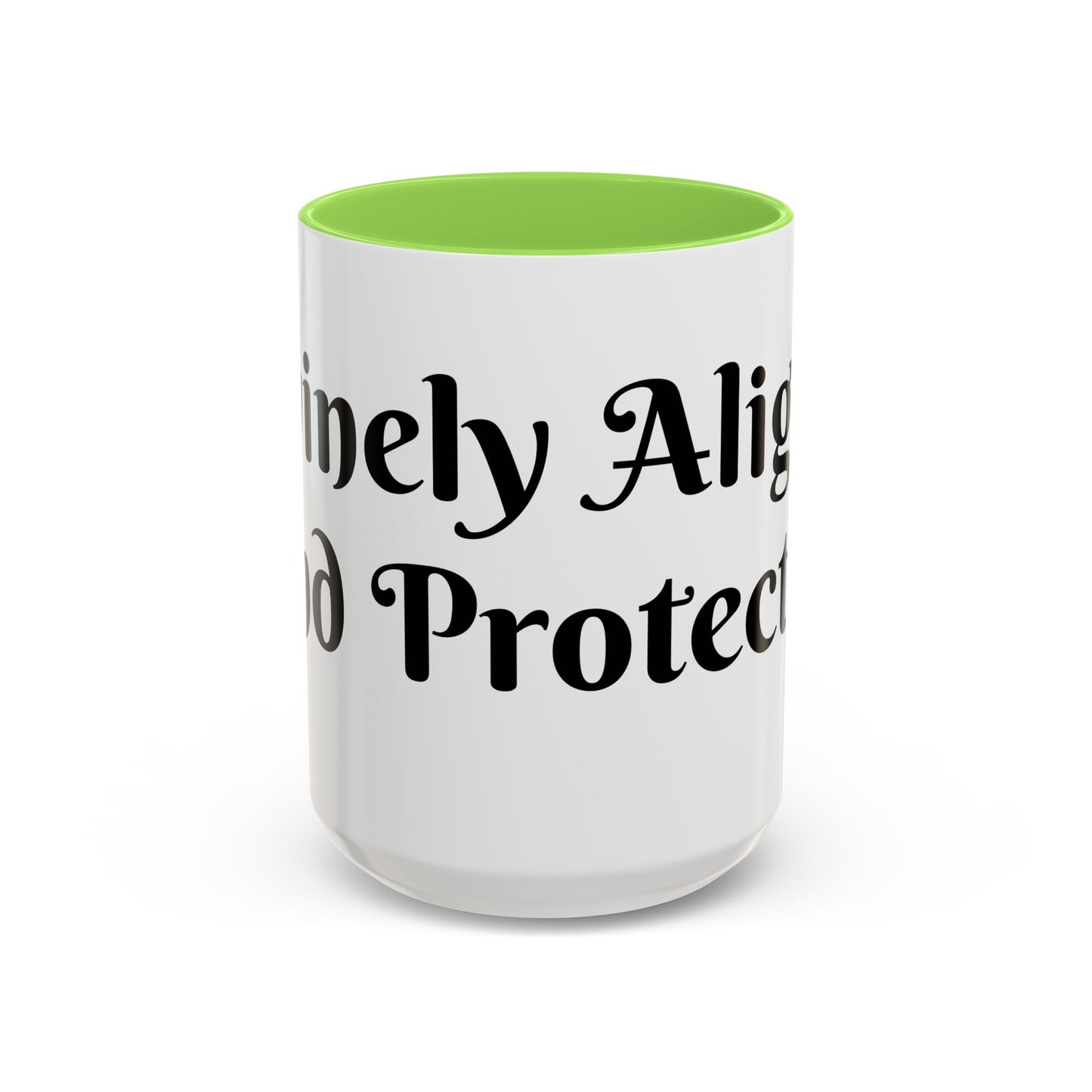 Divinely Aligned and Protected Mug Perfect for Coffee Lovers