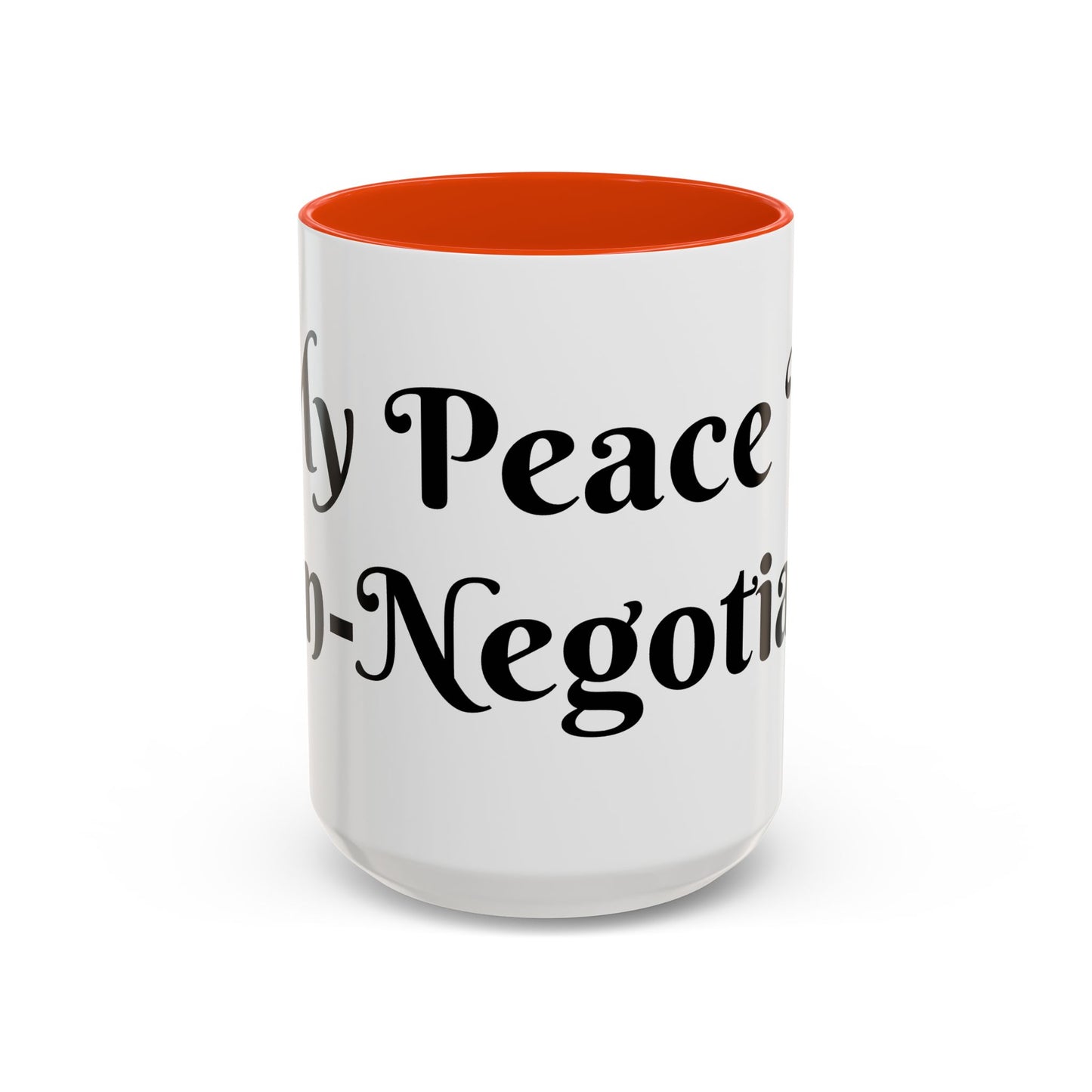 My Peace is Non-Negotiable Mug Perfect for Coffee Lovers