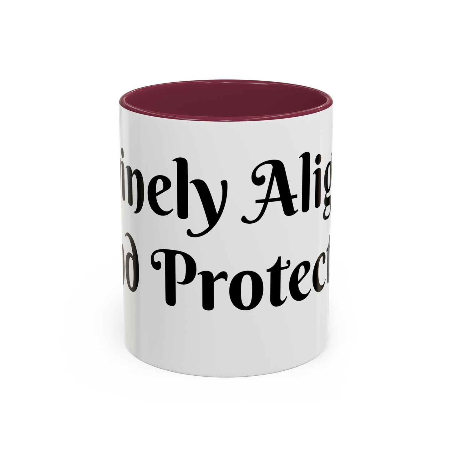 Divinely Aligned and Protected Mug Perfect for Coffee Lovers