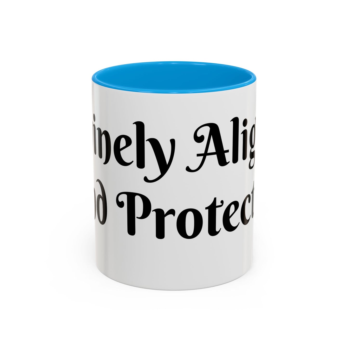 Divinely Aligned and Protected Mug Perfect for Coffee Lovers