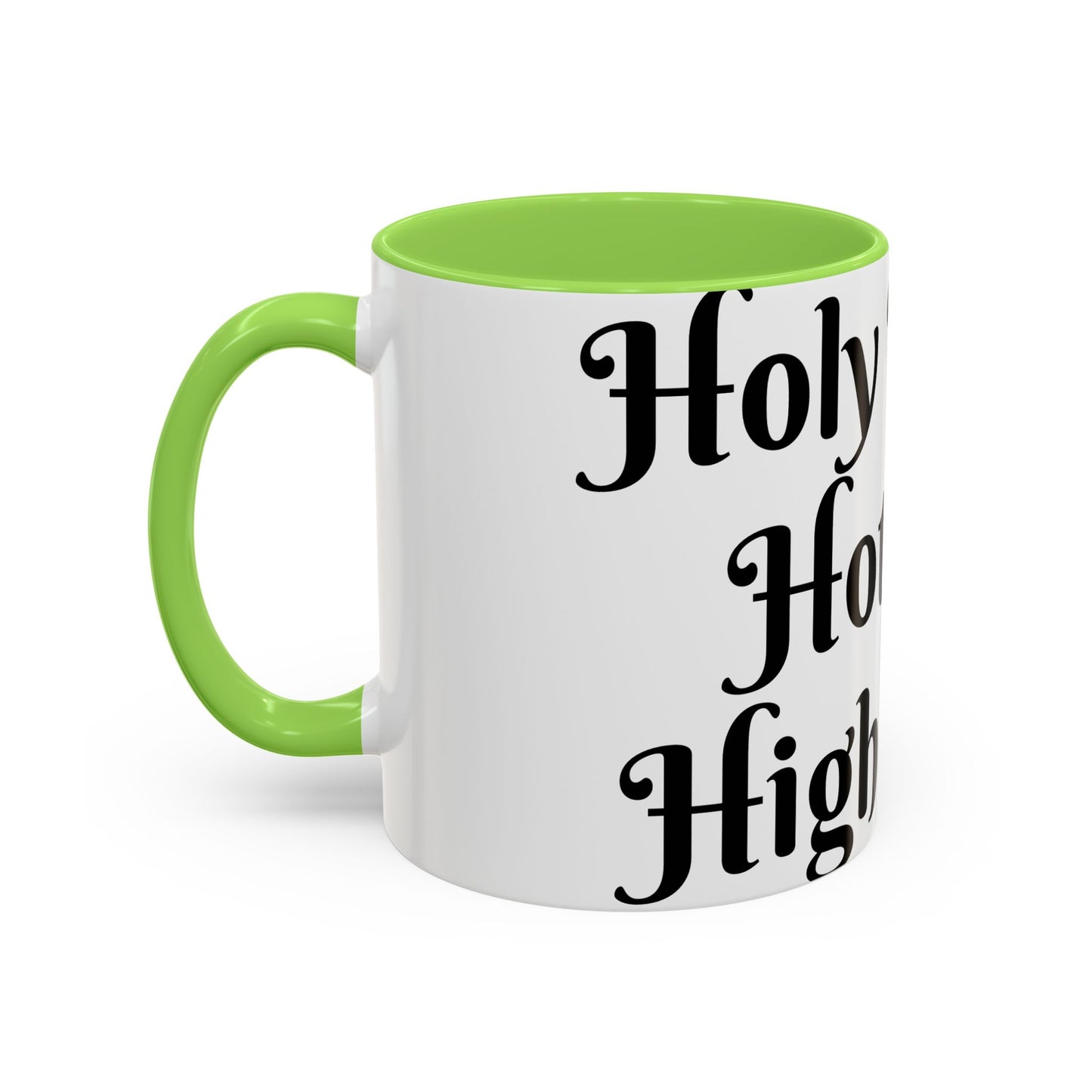 Holy Water, Hot Tea, Higher Self Mug for Hot Beverages, Motivational Coffee Cup, Gift for Self-Care, Relaxation, Daily Affirmations, Home Office Decor