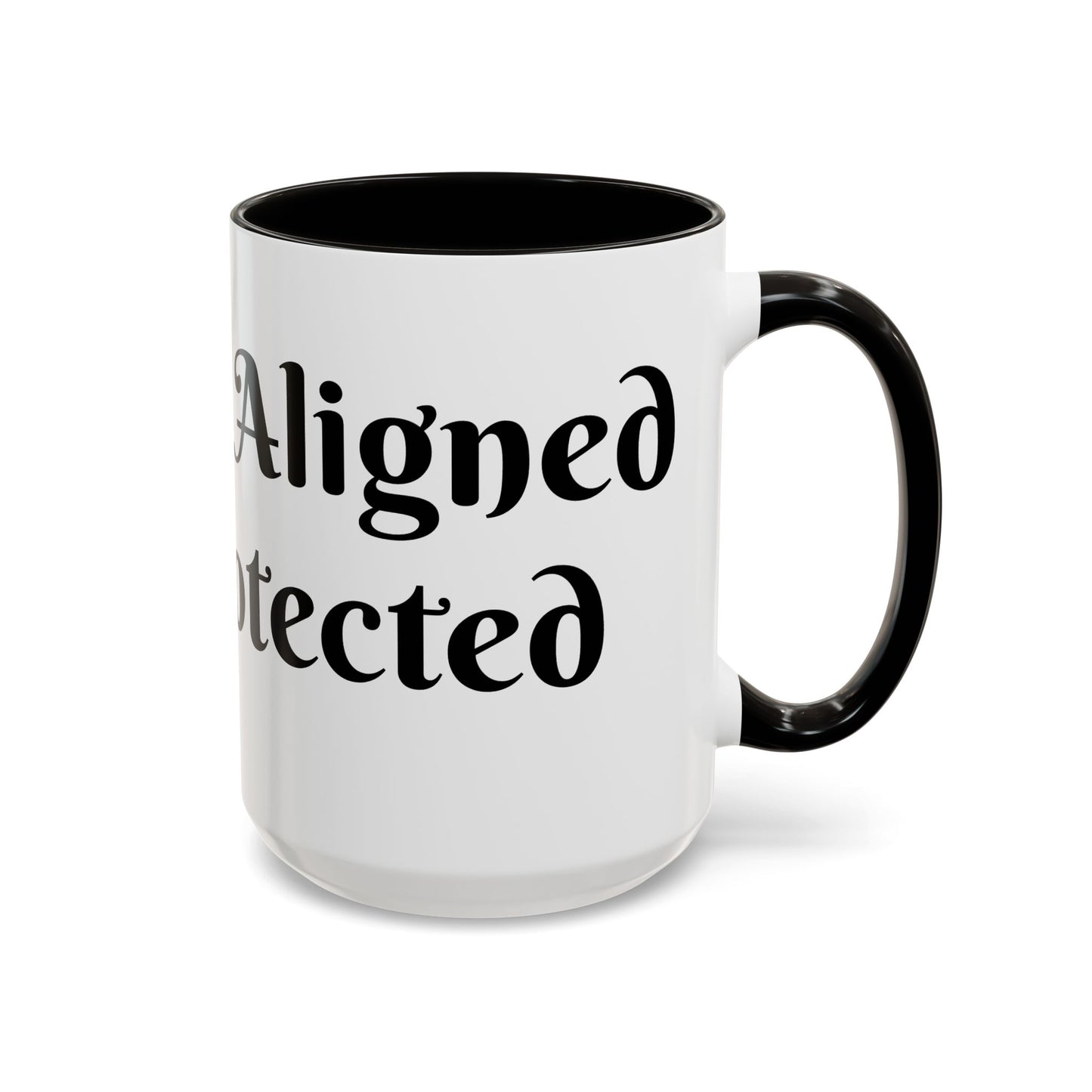 Divinely Aligned and Protected Mug Perfect for Coffee Lovers