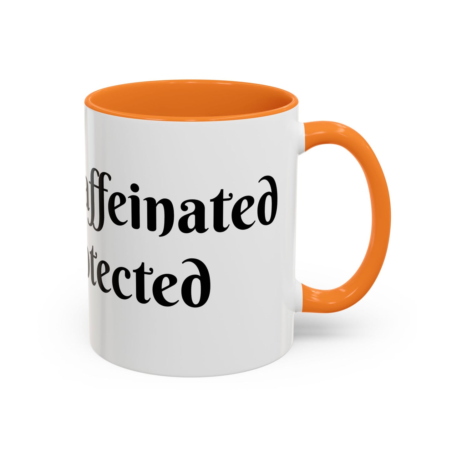 Divinely Caffeinated and Protected Mug Perfect for Coffee Lovers