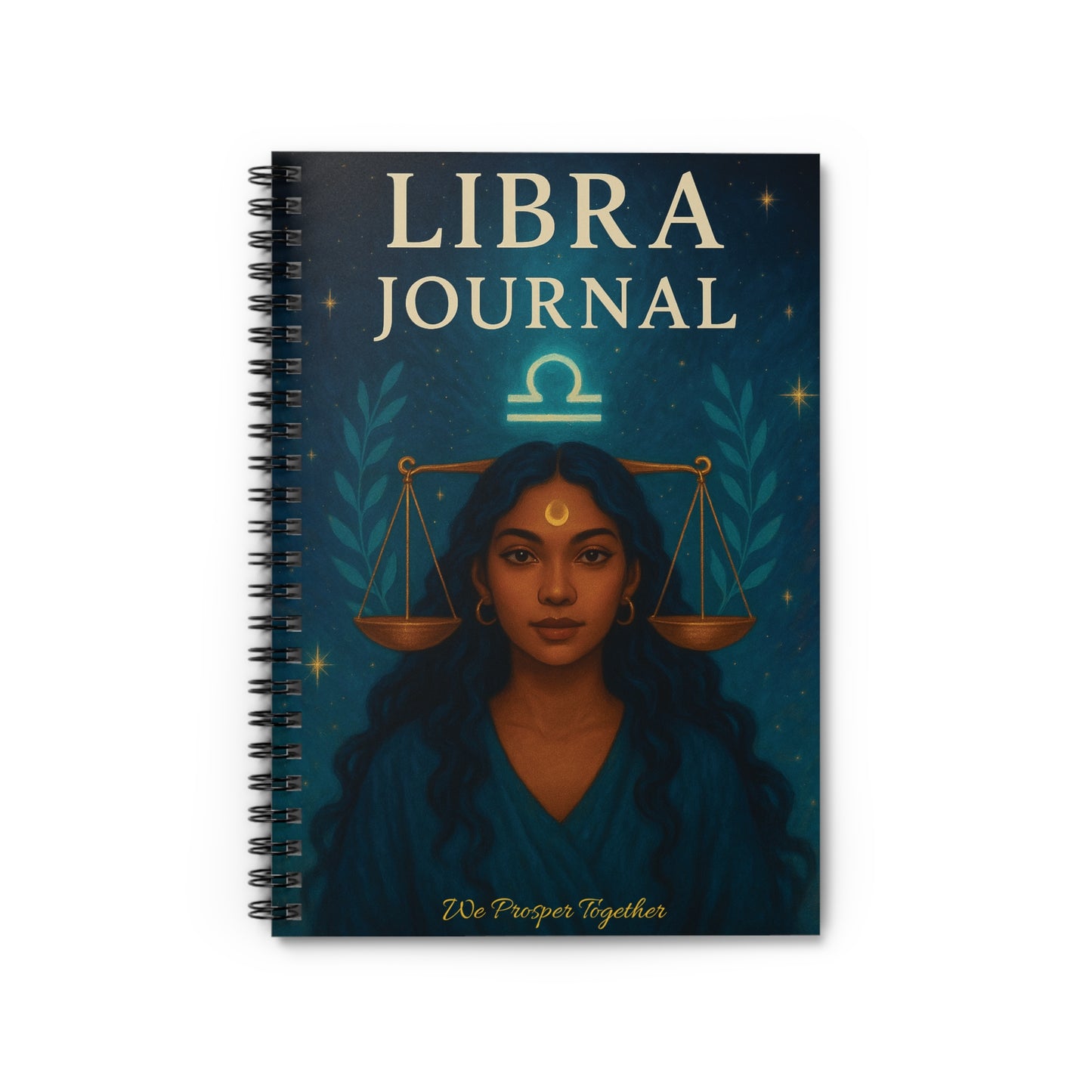 Libra Journal - Spiral Notebook